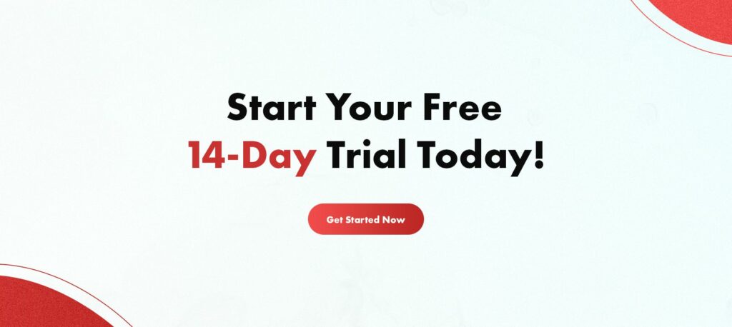 Start your free 14 day trial today